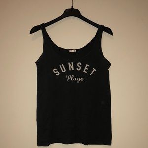 Navy-Blue “Sundry” Tank Top